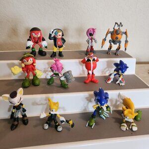 Sonic The Hedgehog Prime 2.5" Figures Lot